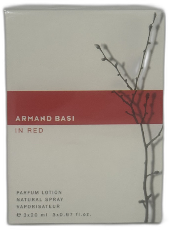 Armand Basi In Red Toilette 3х20ml (Туалетная вода)