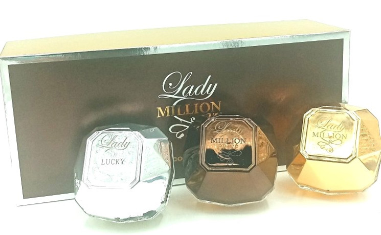 Подарочный набор Paco Rabanne Lady Million 3x30ml