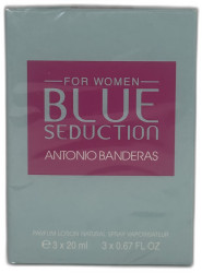 Antonio Banderas Blue Seduction For Women 3х20 ml (Парфюмерная вода)