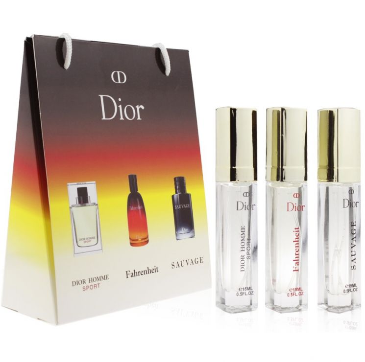 Подарочный набор Christian Dior 3x15ml (м)