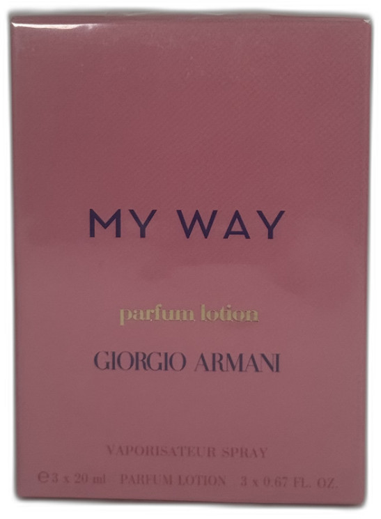 Giorgio Armani My Way 3x20 ml (Парфюмерная вода)